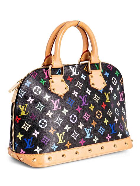 louis vuitton alma studded bag